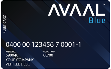 AVAAL BLue Fleet Card